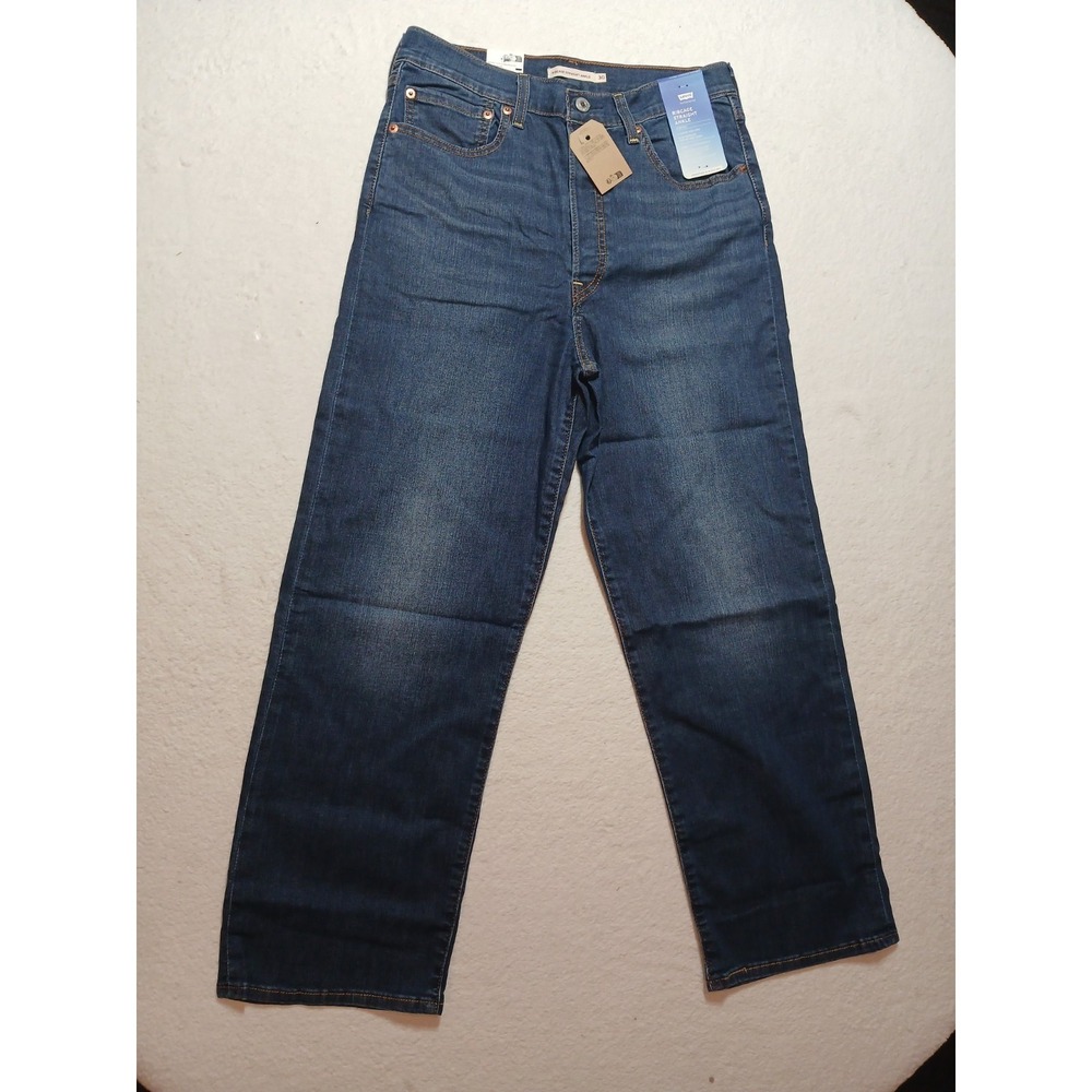 Levi's Jeans Womens 30x27  Ribcage Straight Ankle New With Tags NWT